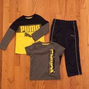 Puma 3 Piece Athletic Set, 2T